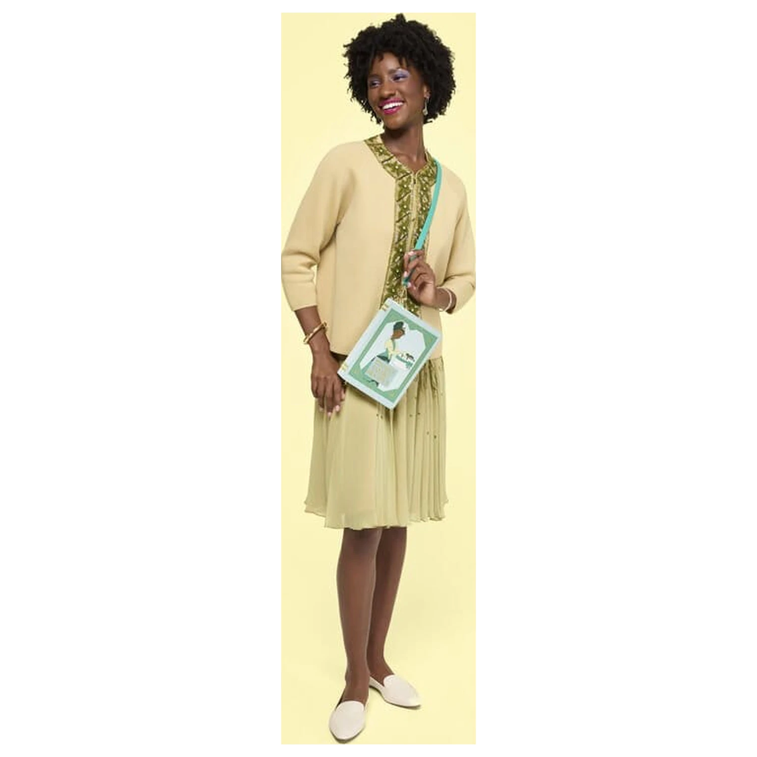 Disney by Loungefly Geanta de umar Princess Tiana Recipe Book poza produsului