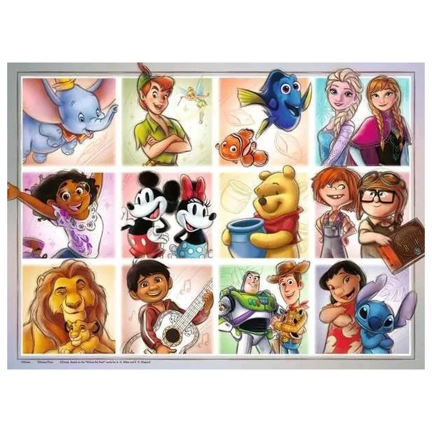 DISNEY Puzzle XXL (100 piese) poza produsului