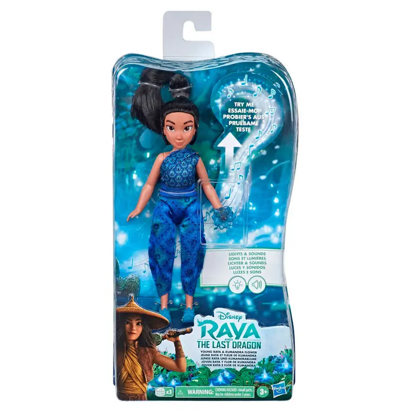 Disney Raya and the Last Dragon Young Raya and Kumandra Flower figurină poza produsului