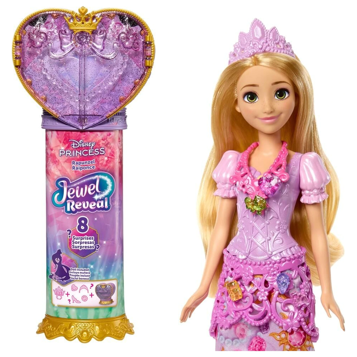 Papusa Disney Reveal Rapunzel poza produsului