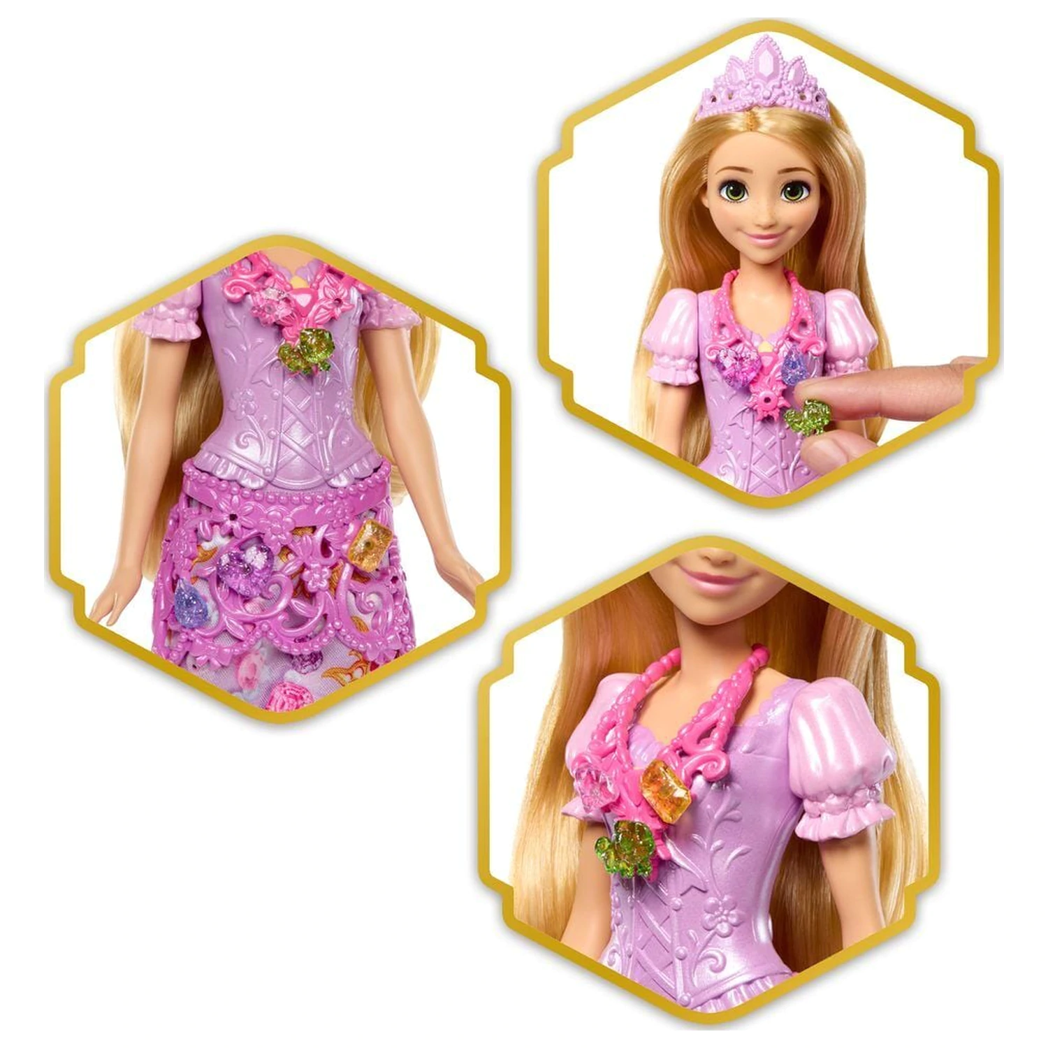 Papusa Disney Reveal Rapunzel poza produsului