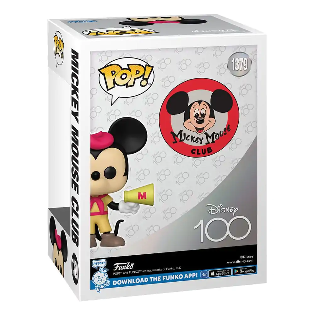 Disney's 100th Anniversary POP! Figurina Vinil Disney Mickey Mouse Club - Mickey 9 cm poza produsului