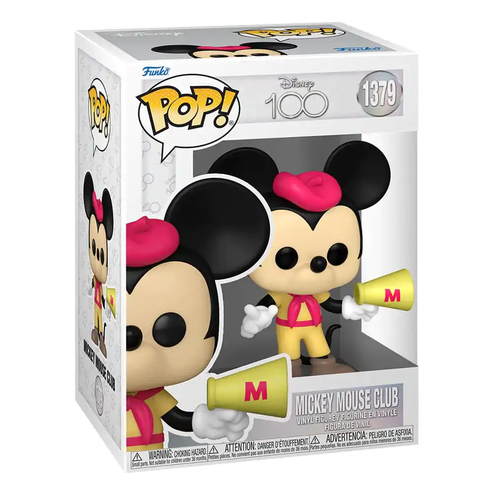 Disney's 100th Anniversary POP! Figurina Vinil Disney Mickey Mouse Club - Mickey 9 cm poza produsului