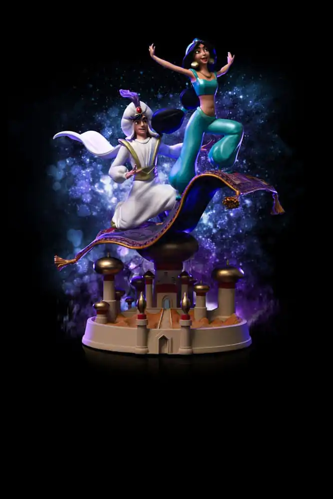 Statuie Disney Scale 1/10 Aladdin și Yasmine 30 cm poza produsului