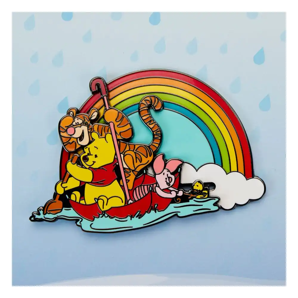 Disney by Loungefly Pin email glisant Winnie the Pooh Zi ploioasă Ediție limitată 8 cm poza produsului