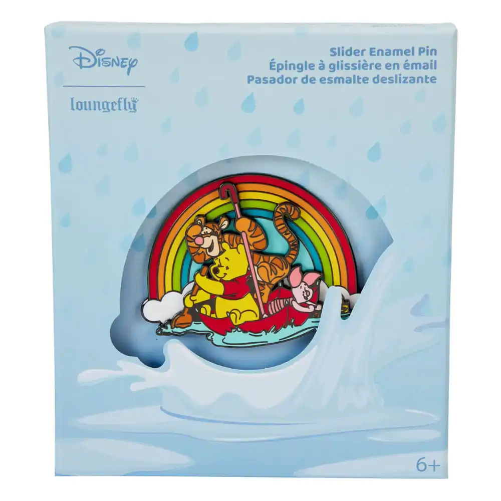 Disney by Loungefly Pin email glisant Winnie the Pooh Zi ploioasă Ediție limitată 8 cm poza produsului