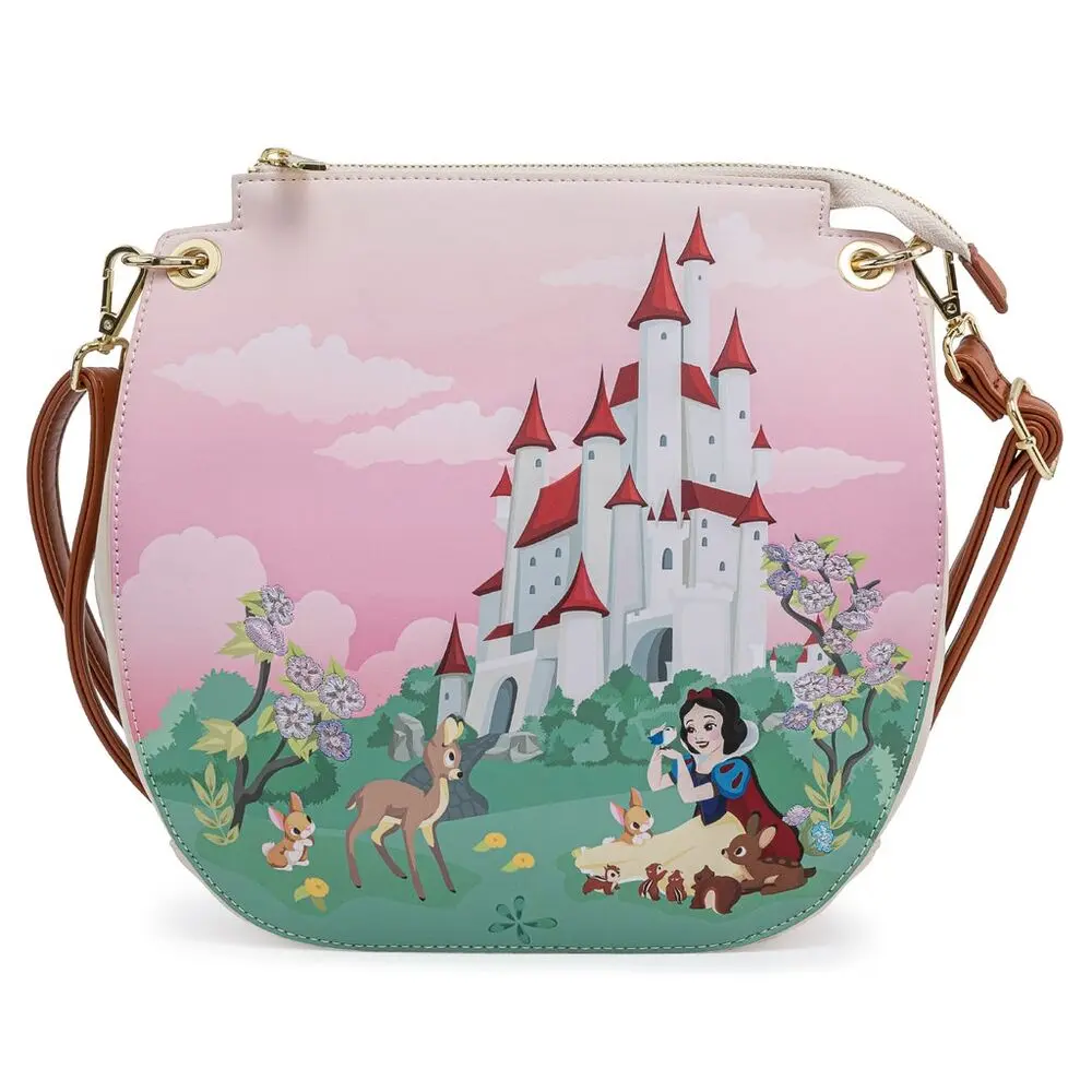 Disney by Loungefly Crossbody Albă ca Zăpada Castel Serie poza produsului