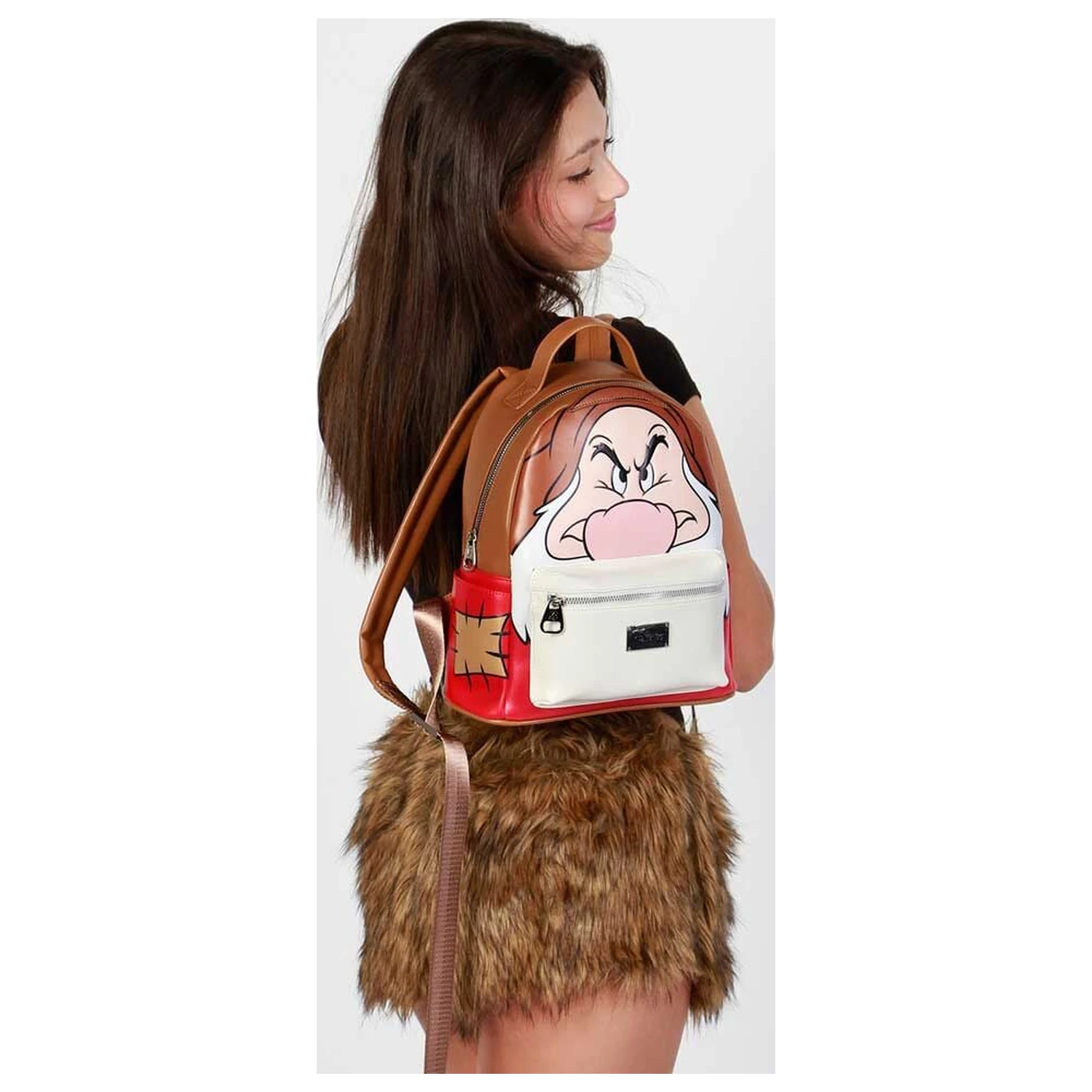 Disney Snow White Grumpy rucsac 29cm poza produsului