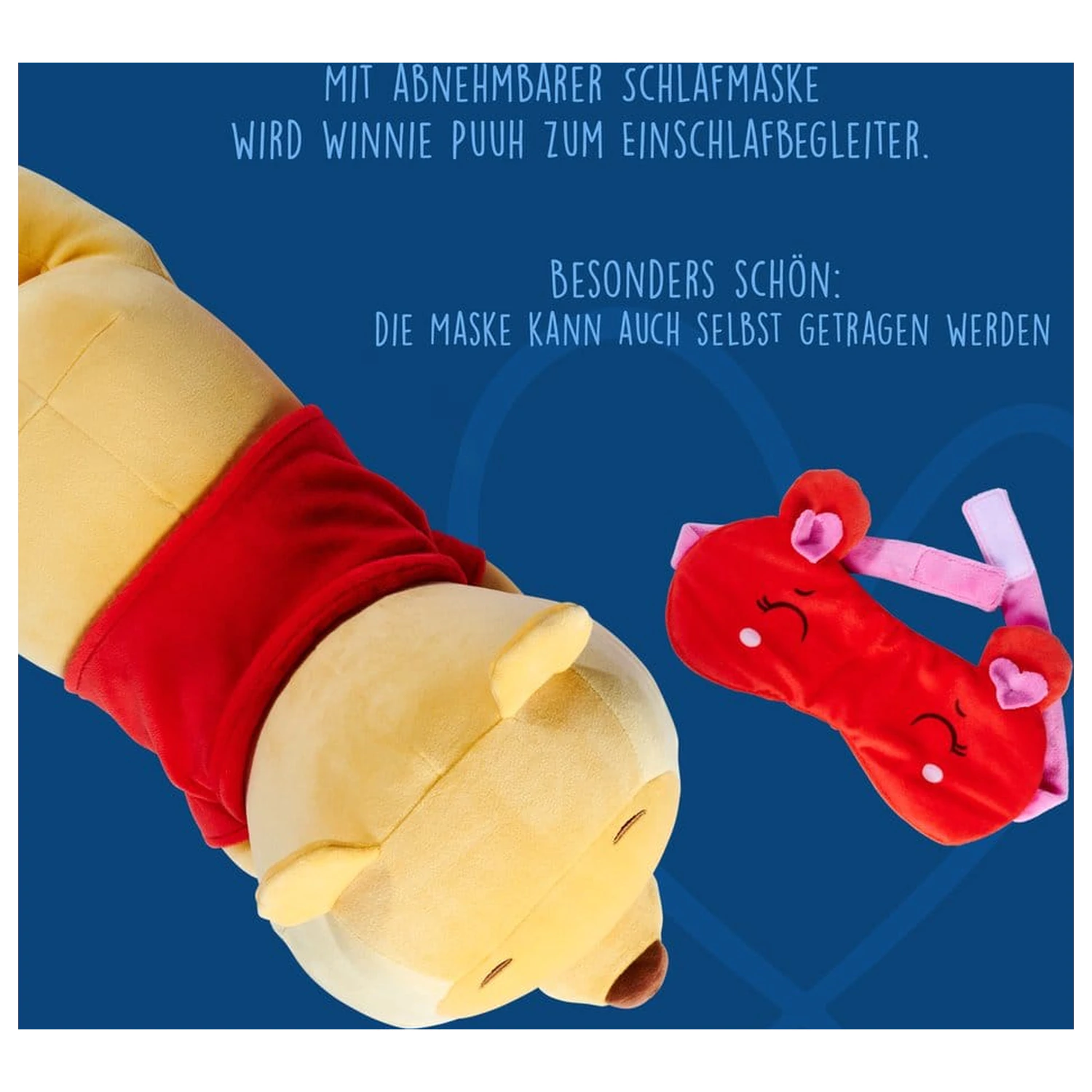 Disney Snuglets Wellbeing Heavy Plus Figura Winnie the Pooh 40 cm poza produsului