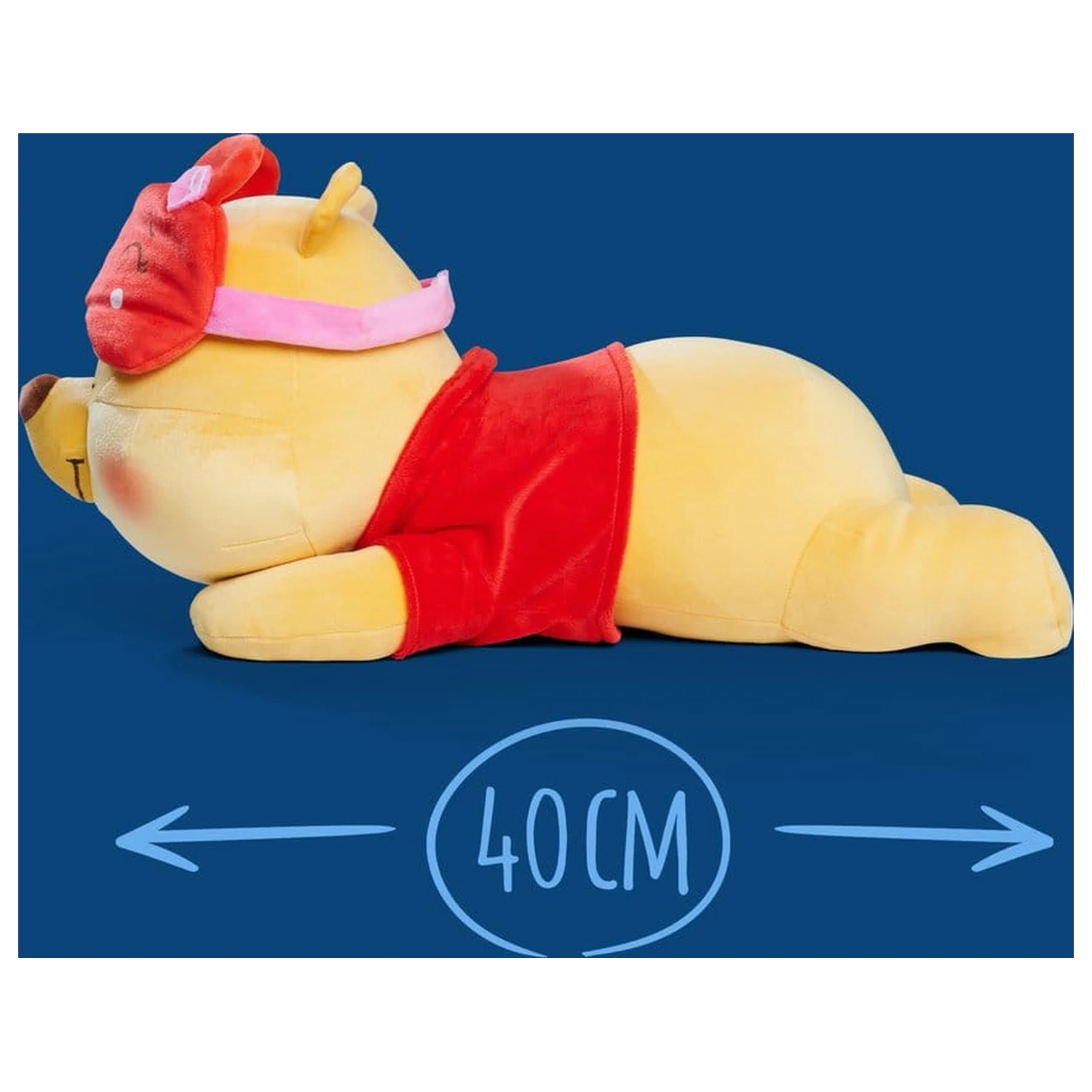Disney Snuglets Wellbeing Heavy Plus Figura Winnie the Pooh 40 cm poza produsului