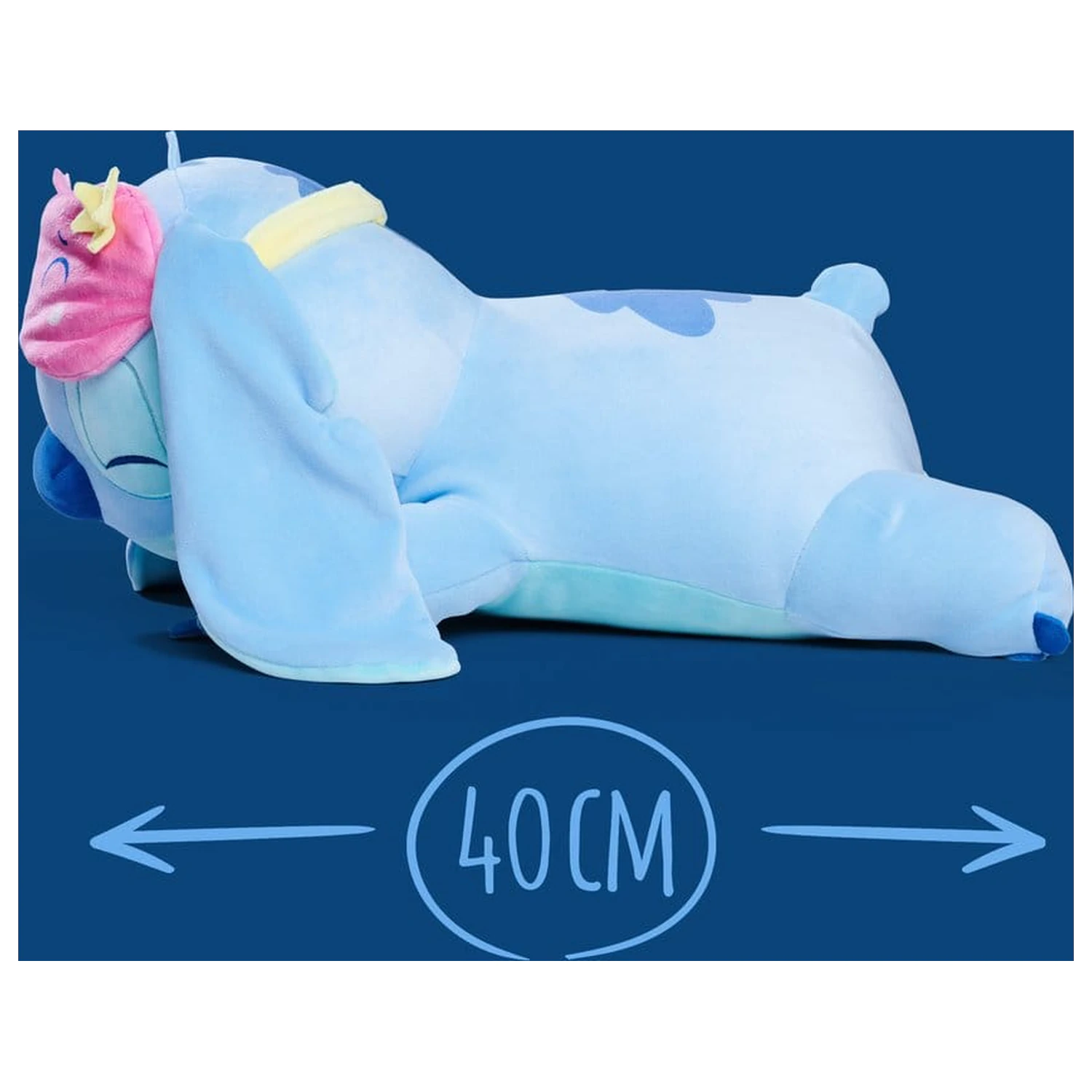 Disney Snuglets Wellbeing Figurina din Plus Greu Stitch 40 cm poza produsului