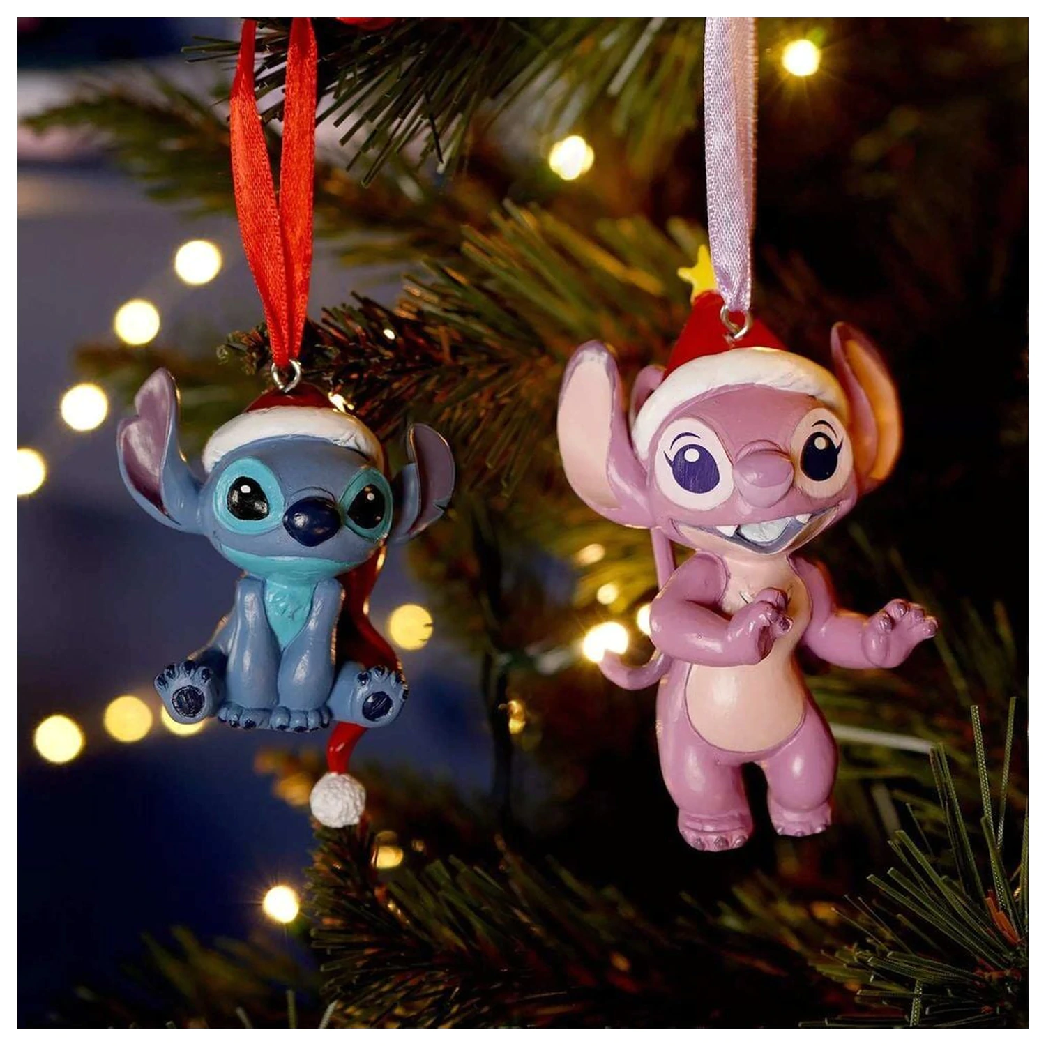 Disney Stitch Set de 2 decorațiuni suspendate poza produsului