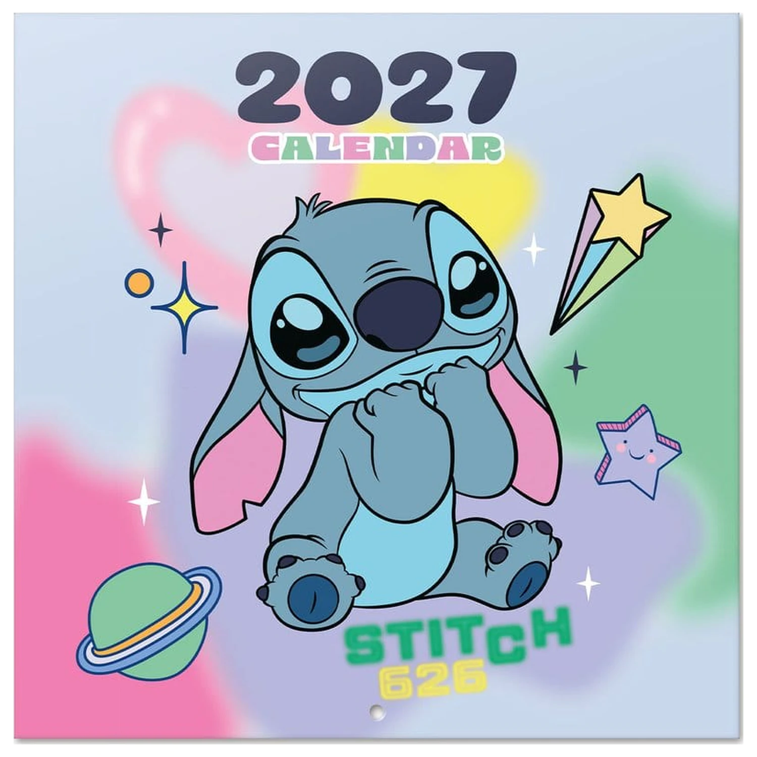 Disney Stitch Calendar de perete 2027 30 x 30 cm poza produsului
