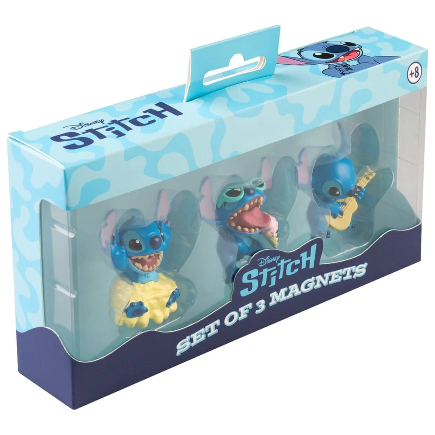 Disney Stitch Set 3 magneți 3D poza produsului