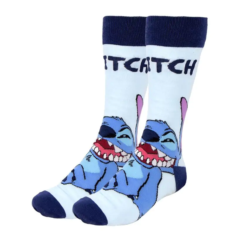 Disney Stitch Set de 3 perechi șosete pentru adulți poza produsului