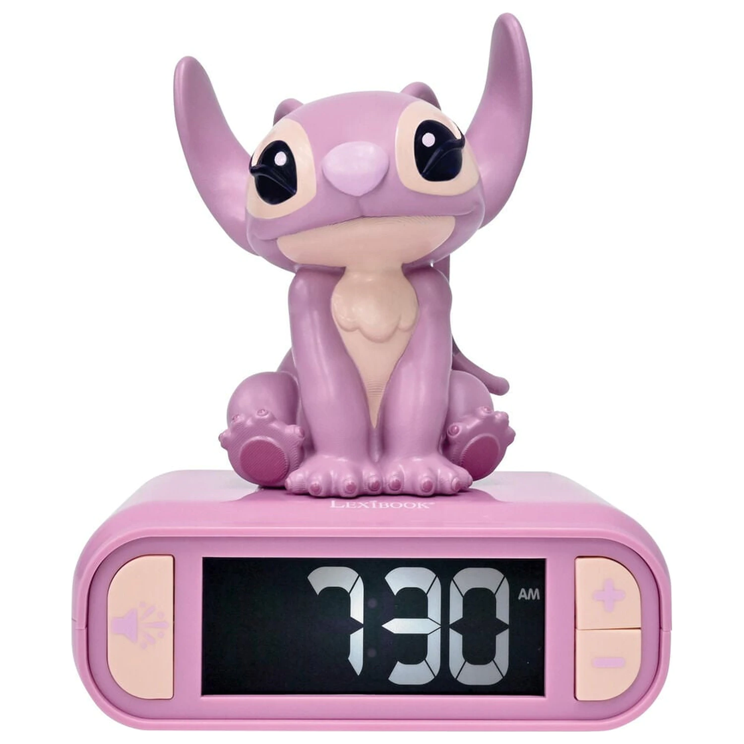 Ceas desteptator digital lampa de veghe 3D Disney Stitch poza produsului
