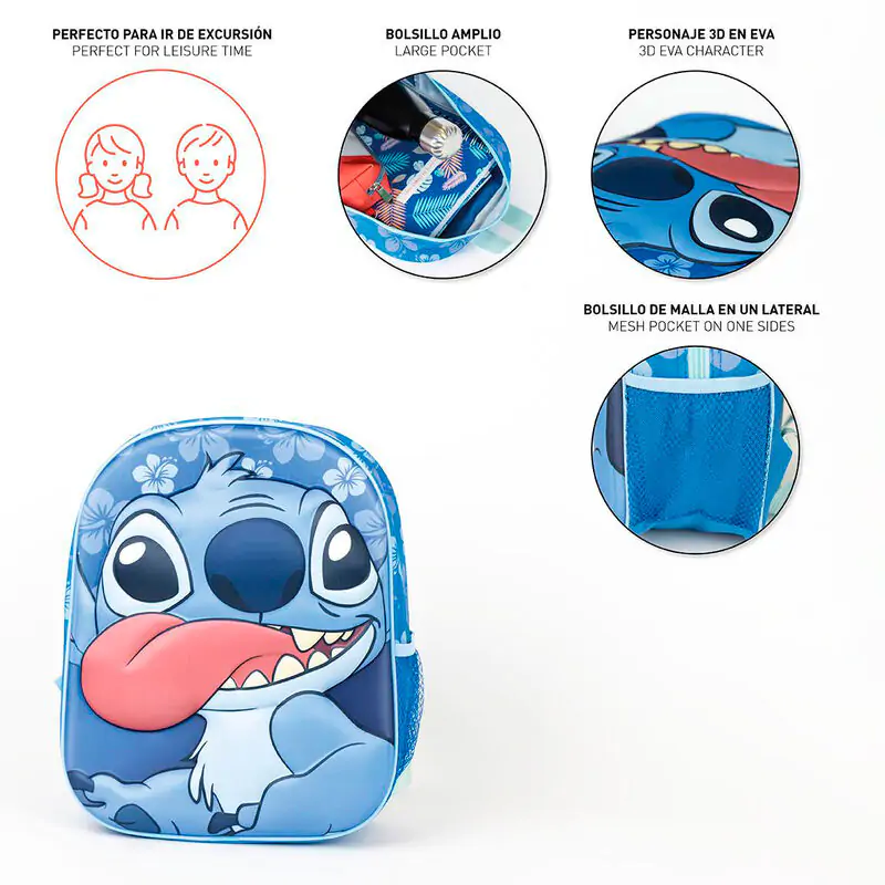 Ghiozdan 3D Disney Stitch 31cm poza produsului