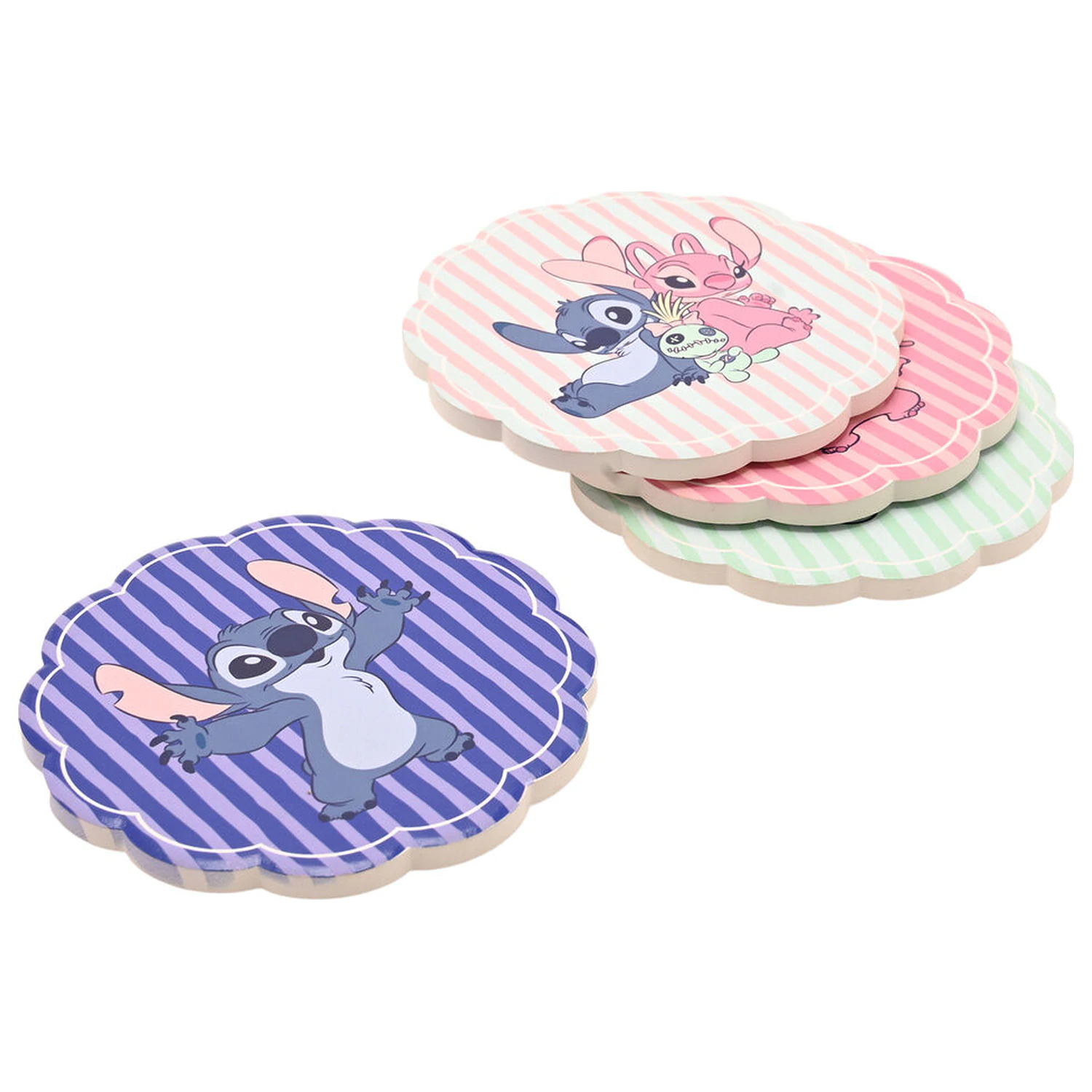 Disney Stitch set de 4 suporturi de pahare ceramice poza produsului