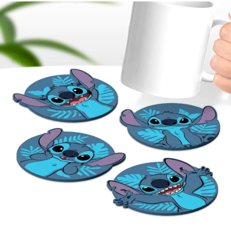 Disney Stitch Set 4 suporturi de pahar poza produsului