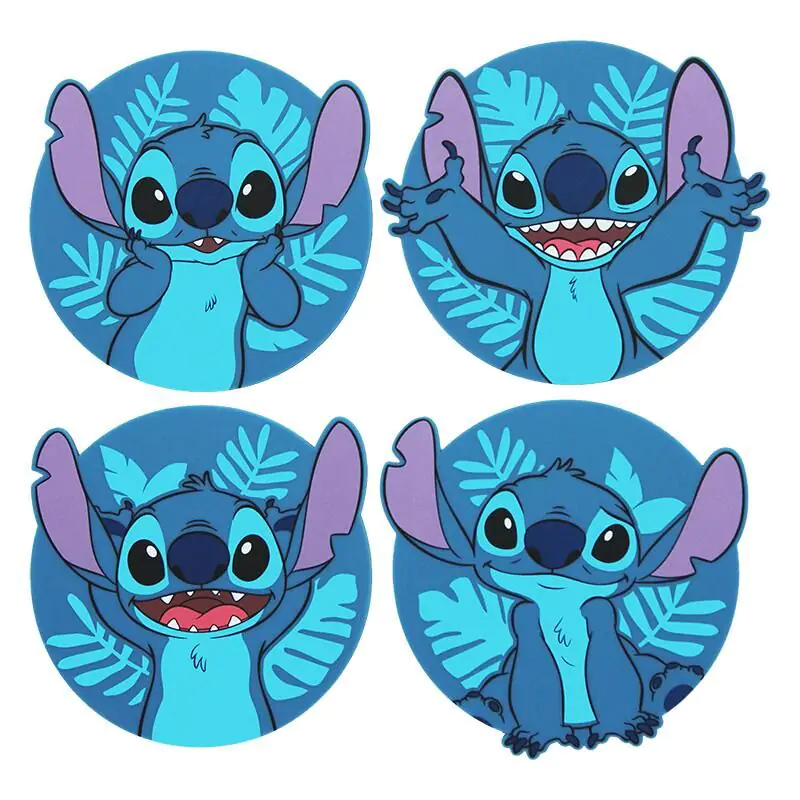 Disney Stitch Set 4 suporturi de pahar poza produsului
