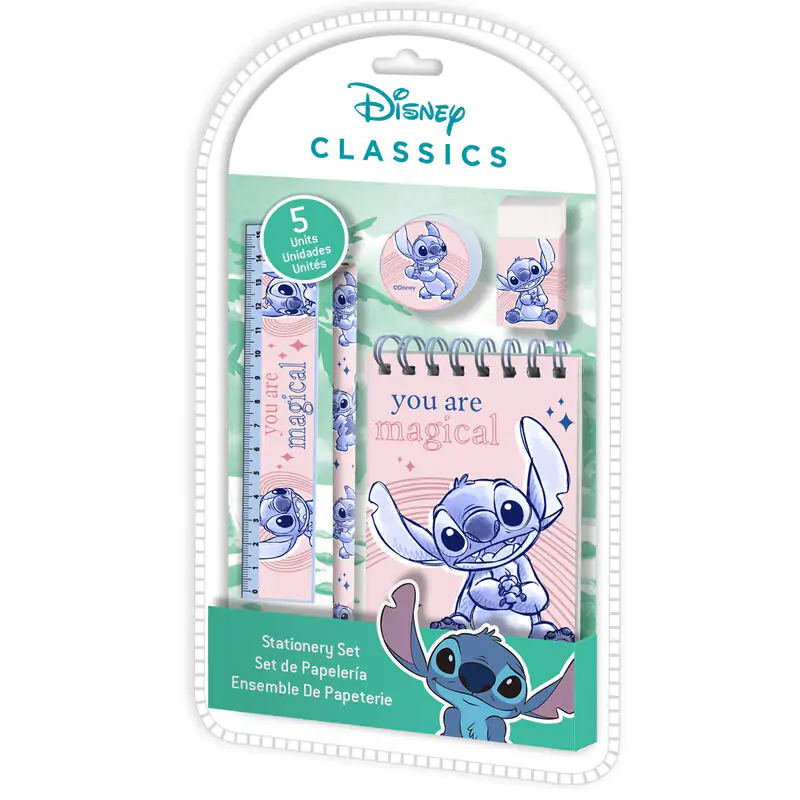 Disney Stitch set papetărie 5 buc poza produsului