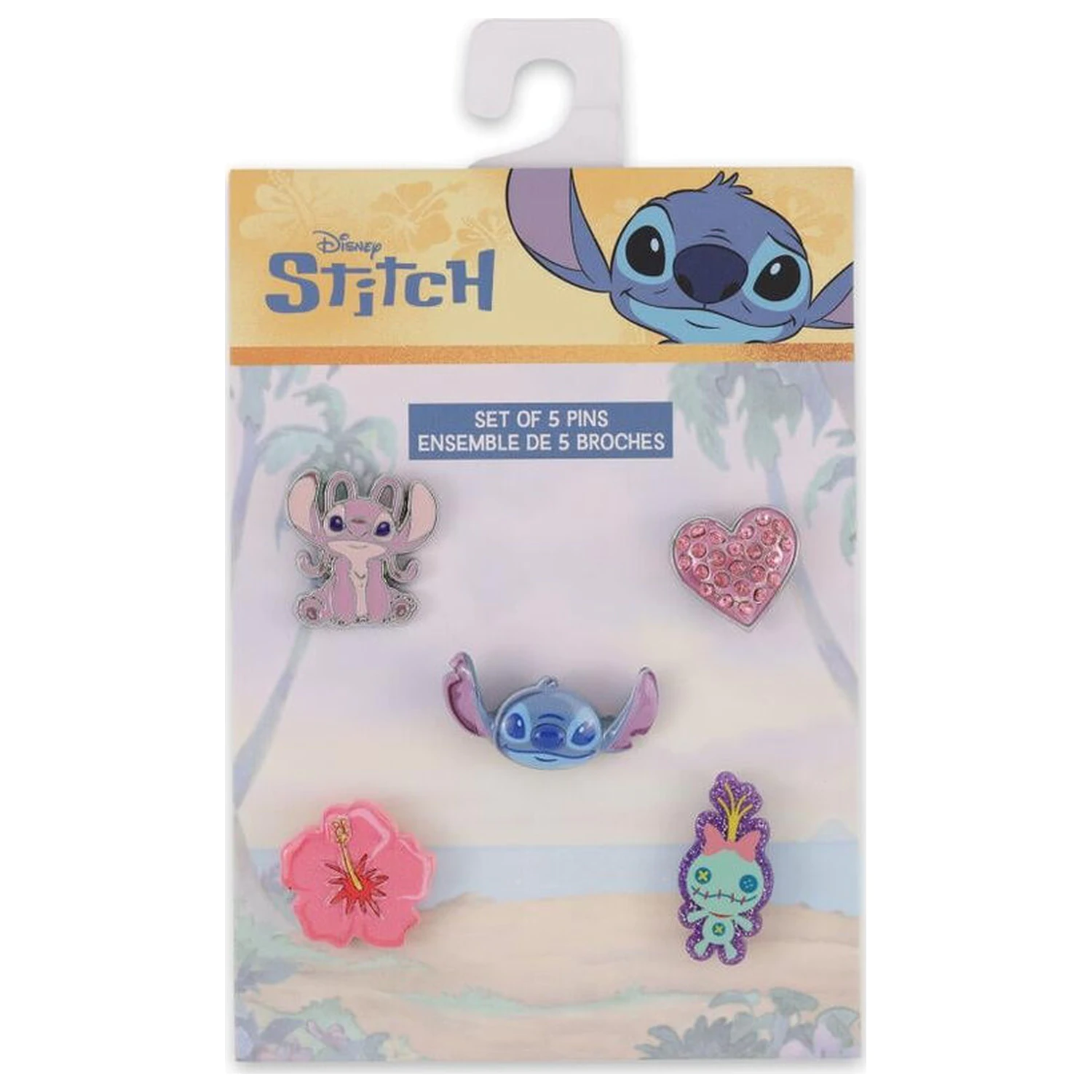 Disney Stitch set de 5 pini poza produsului