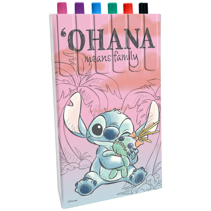 Disney Stitch blister 6 pixuri poza produsului