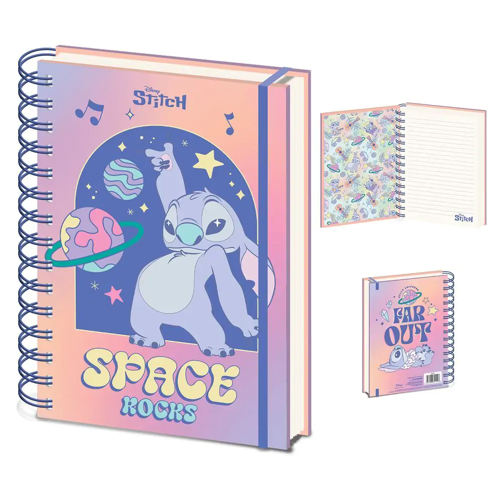 Disney Stitch caiet A5 poza produsului