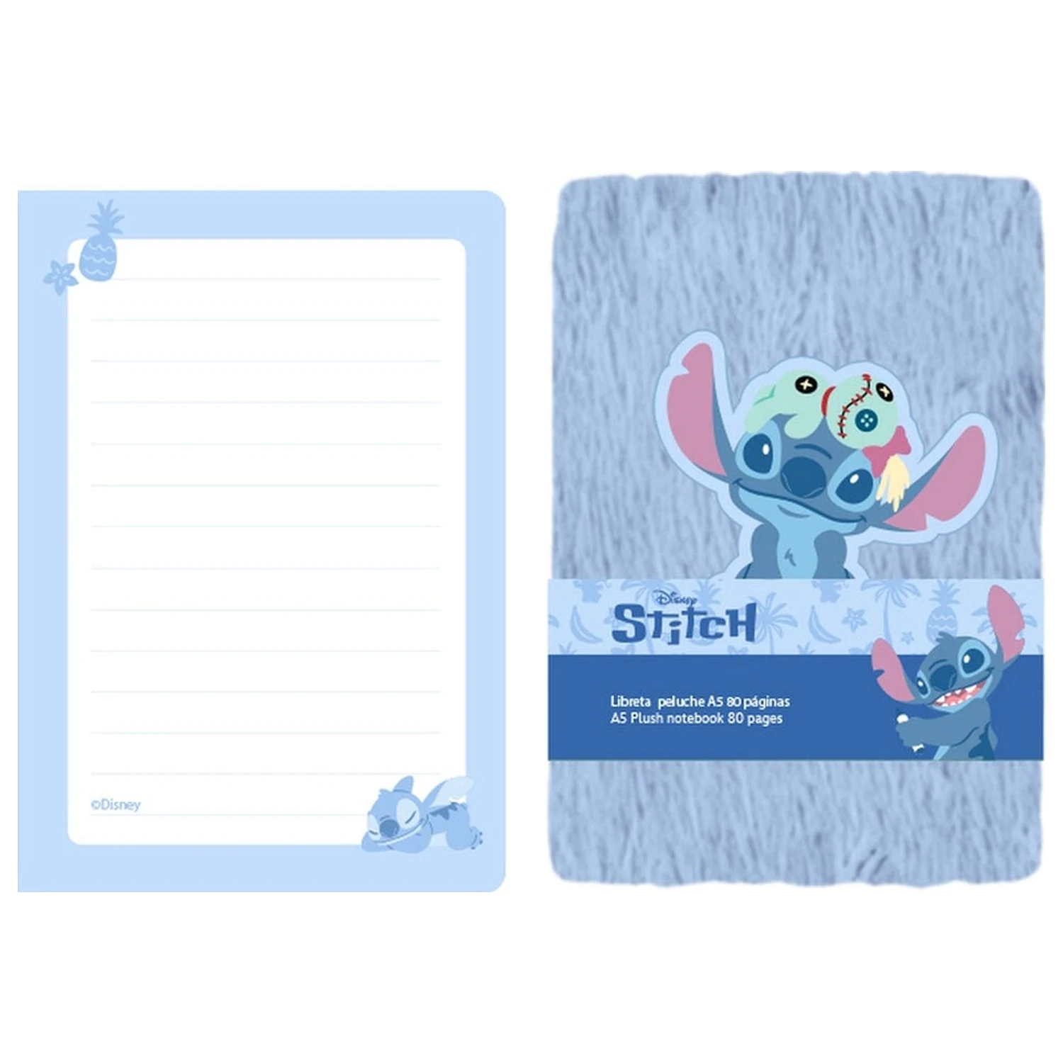 Disney Stitch Caiet A5 de plus poza produsului