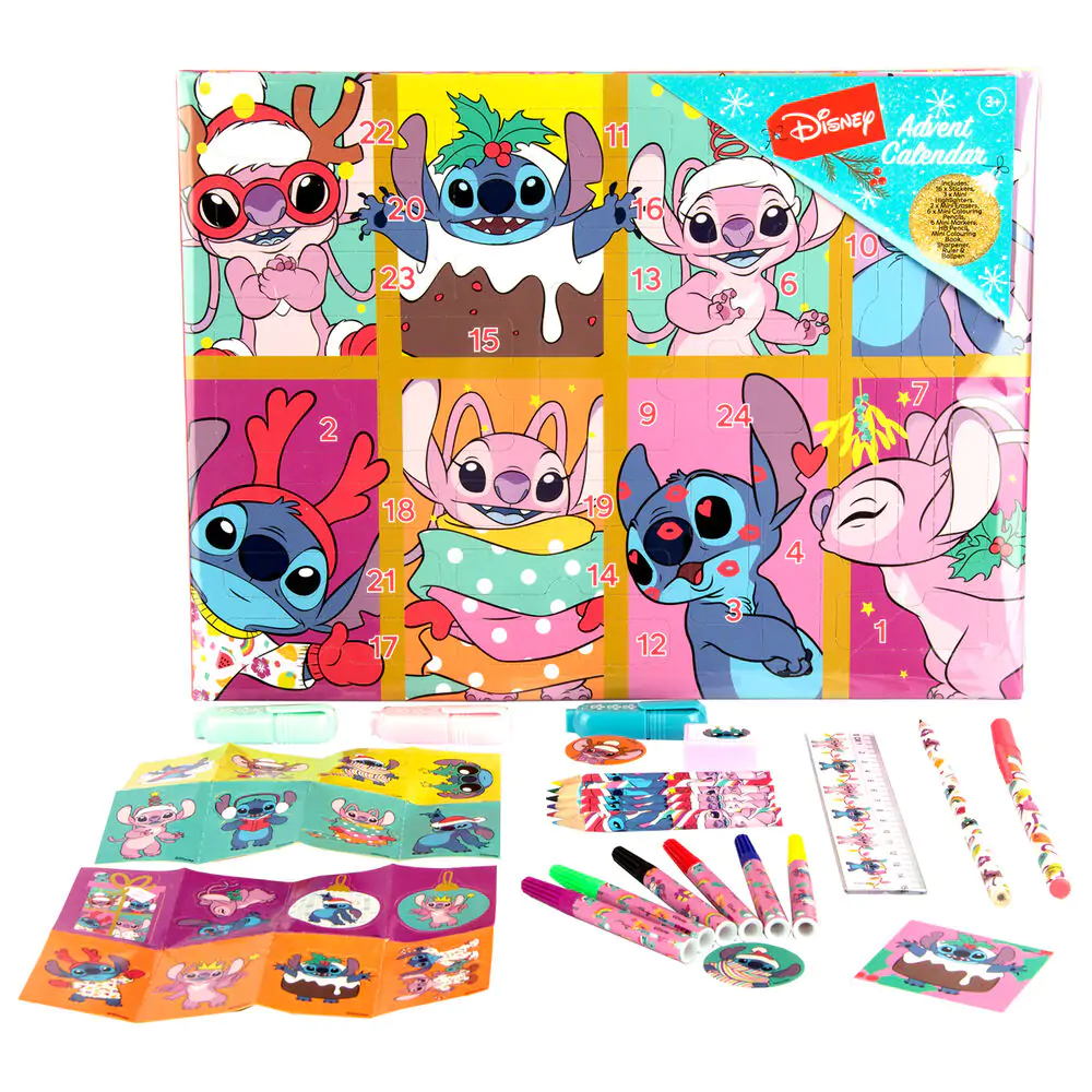 Disney Stitch calendar advent poza produsului