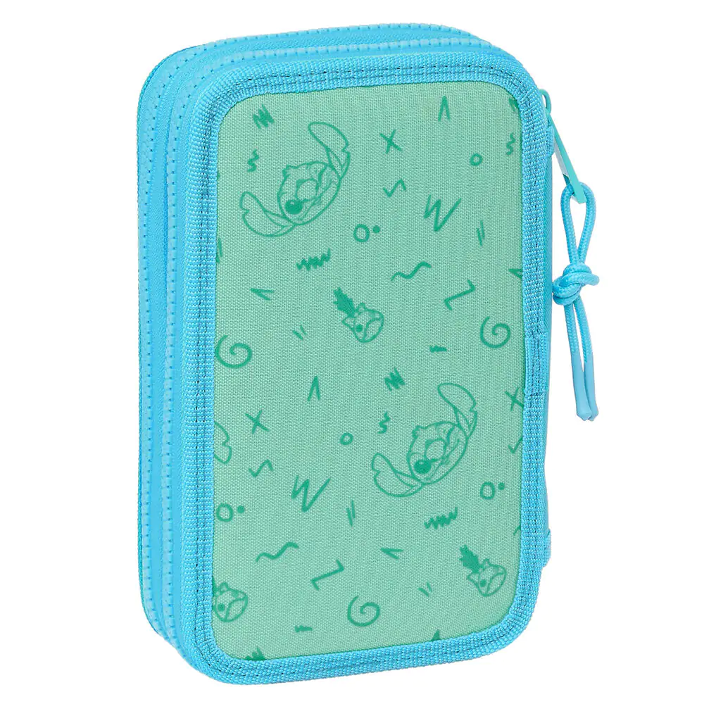 Disney Stitch Aloha etui dublu pentru creioane 28 piese poza produsului