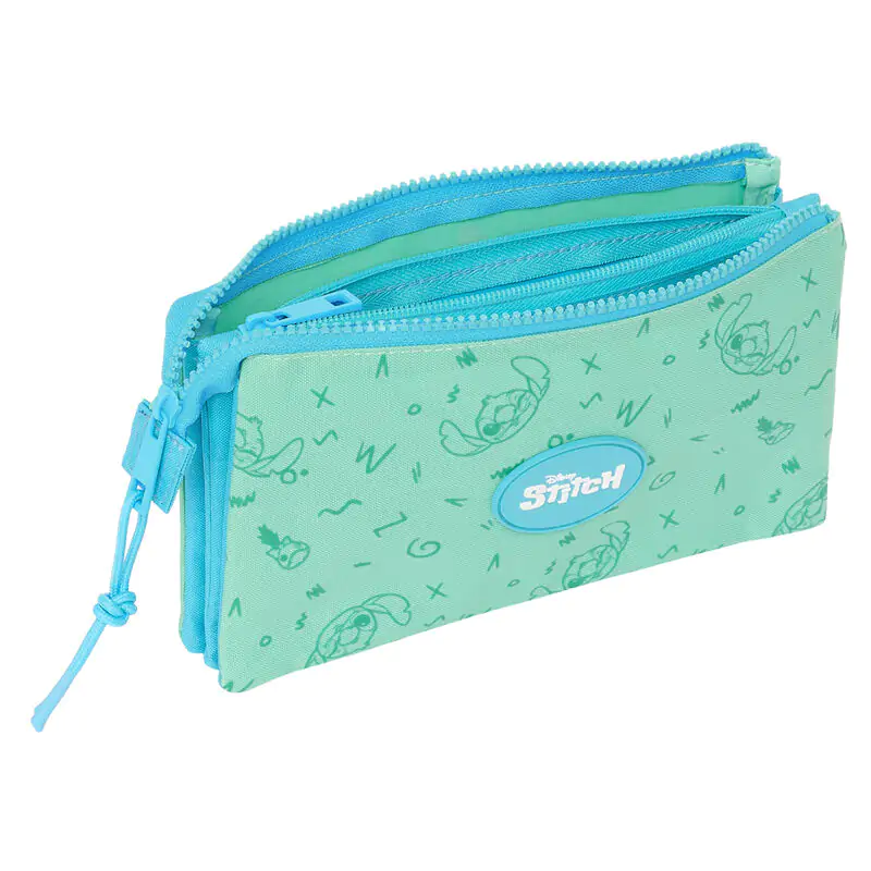 Disney Stitch Aloha etui triplu pentru creioane poza produsului