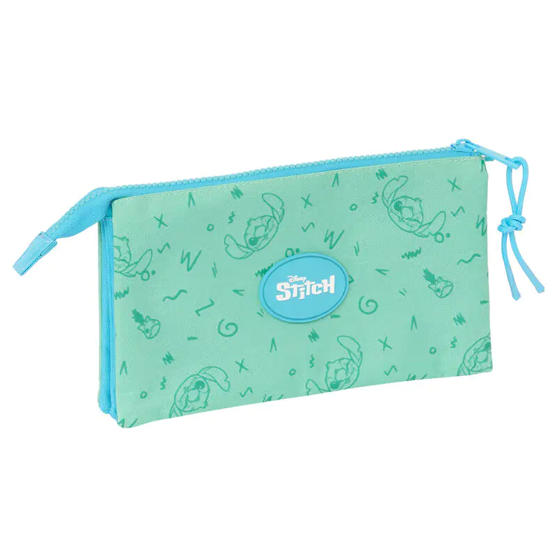 Disney Stitch Aloha etui triplu pentru creioane poza produsului