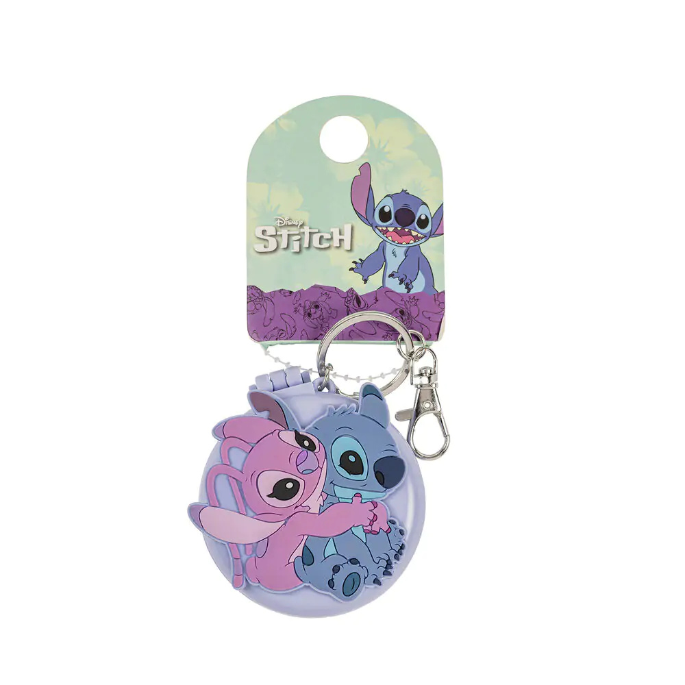 Disney Stitch & Angel Breloc perie și oglindă poza produsului