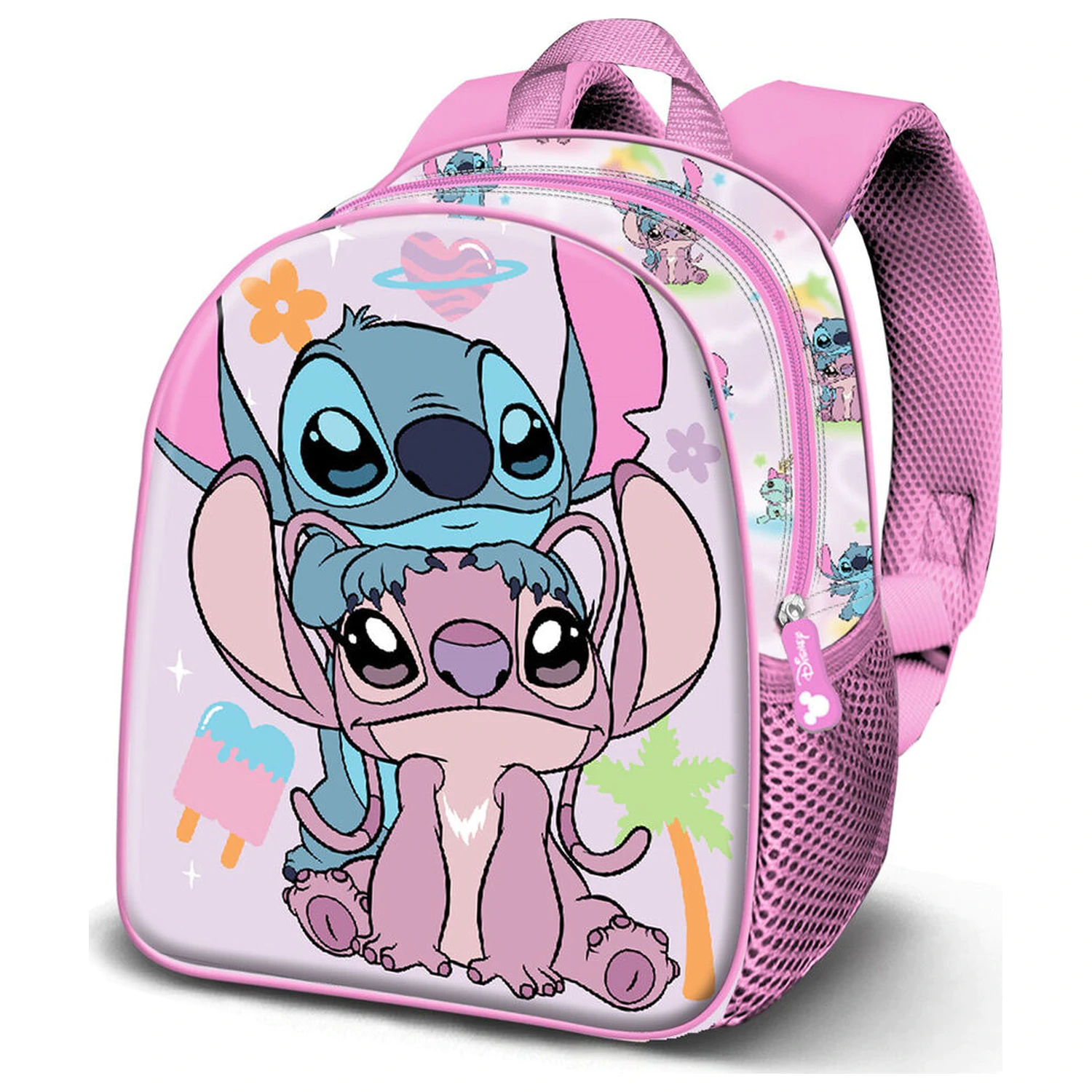 Disney Stitch & Angel Couple 3D rucsac 31cm poza produsului