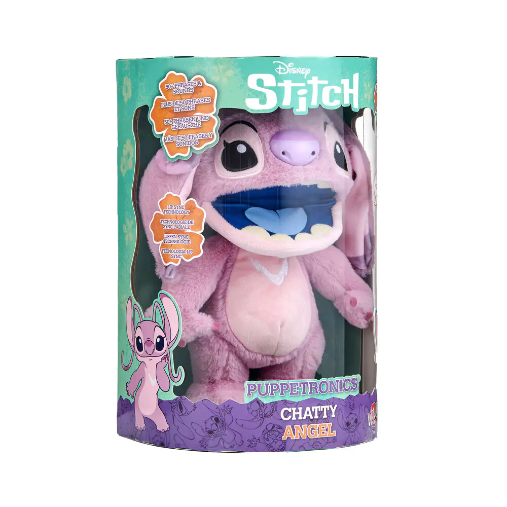 Figurină marionetă interactivă electrică Disney Stitch Angel 30 cm poza produsului