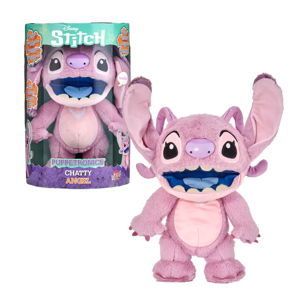 Figurină marionetă interactivă electrică Disney Stitch Angel 30 cm poza produsului