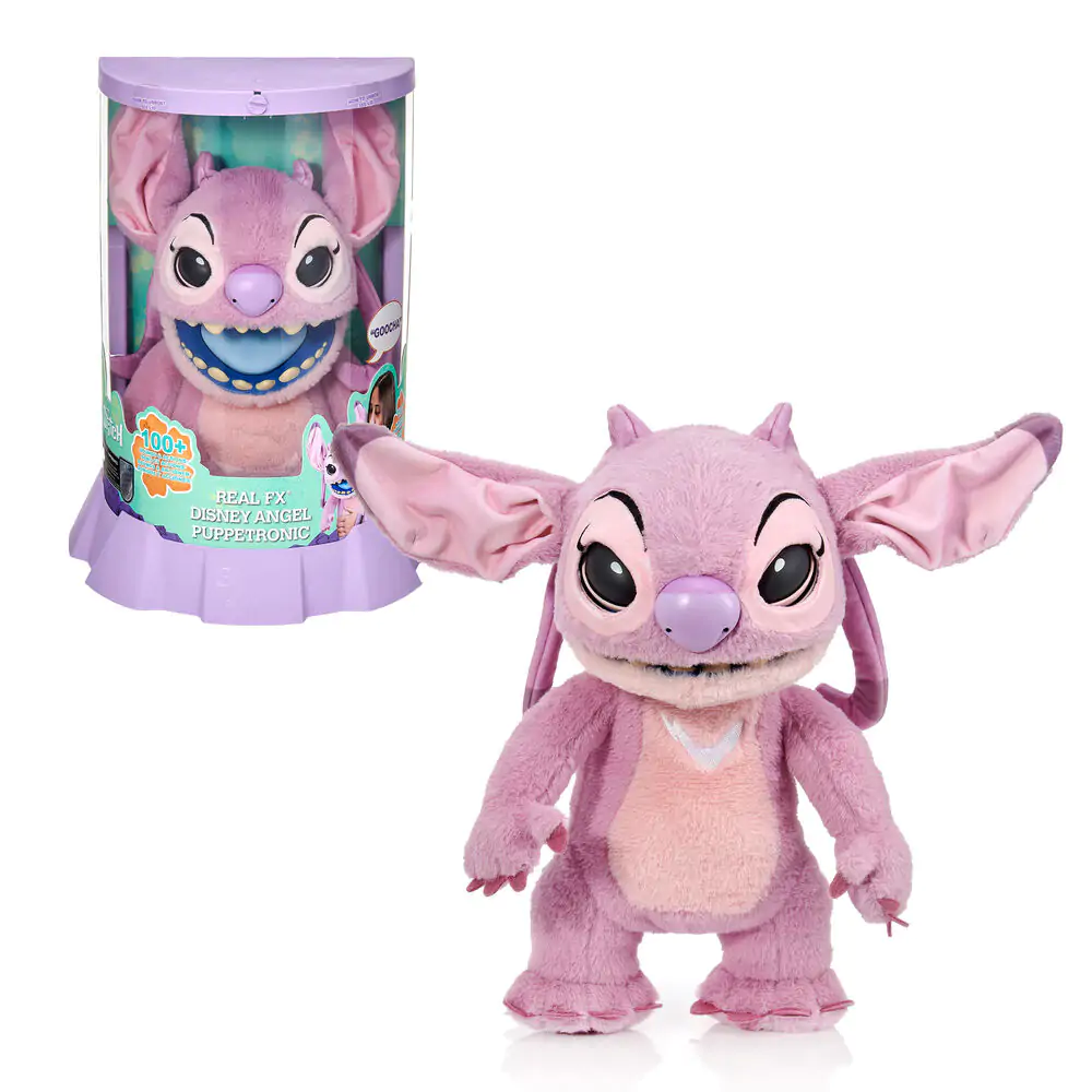 Disney Stitch Angel figurină interactivă electrică puppet 45cm poza produsului