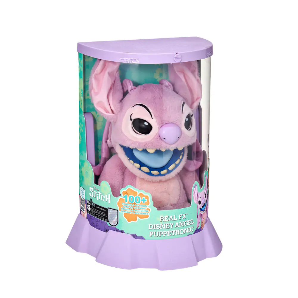 Disney Stitch Angel figurină interactivă electrică puppet 45cm poza produsului