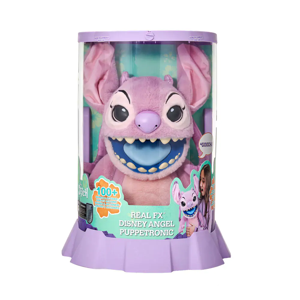 Disney Stitch Angel figurină interactivă electrică puppet 45cm poza produsului