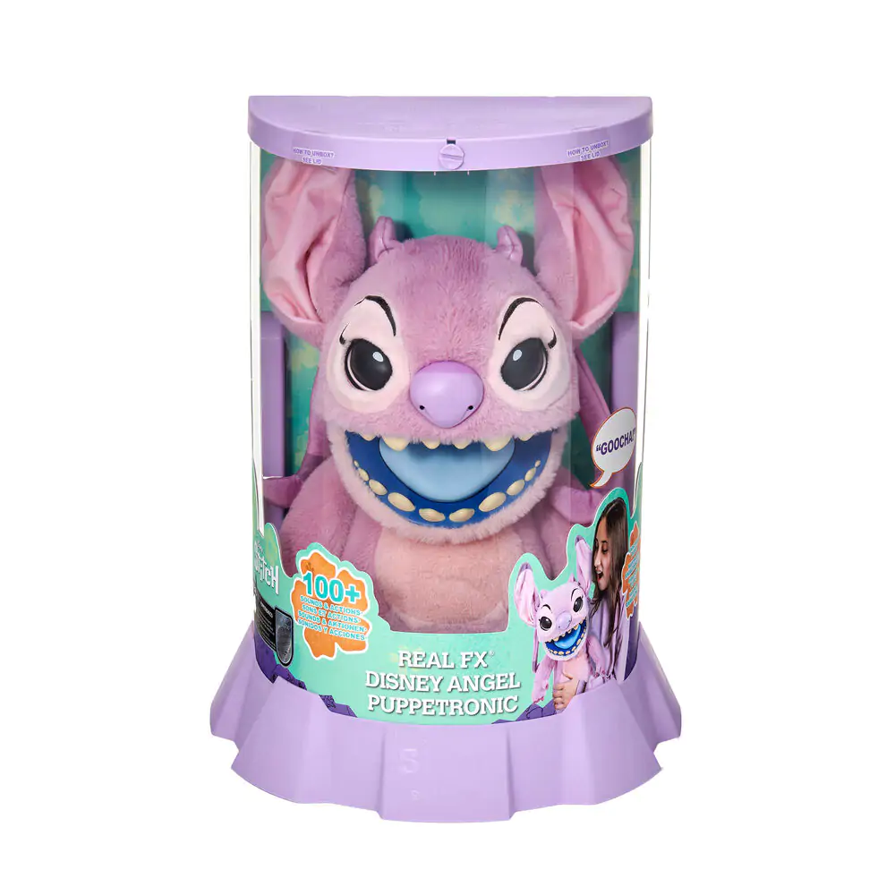 Disney Stitch Angel figurină interactivă electrică puppet 45cm poza produsului