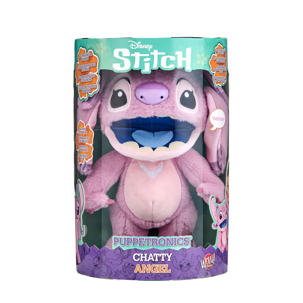 Figurină marionetă interactivă electrică Disney Stitch Angel 30 cm poza produsului