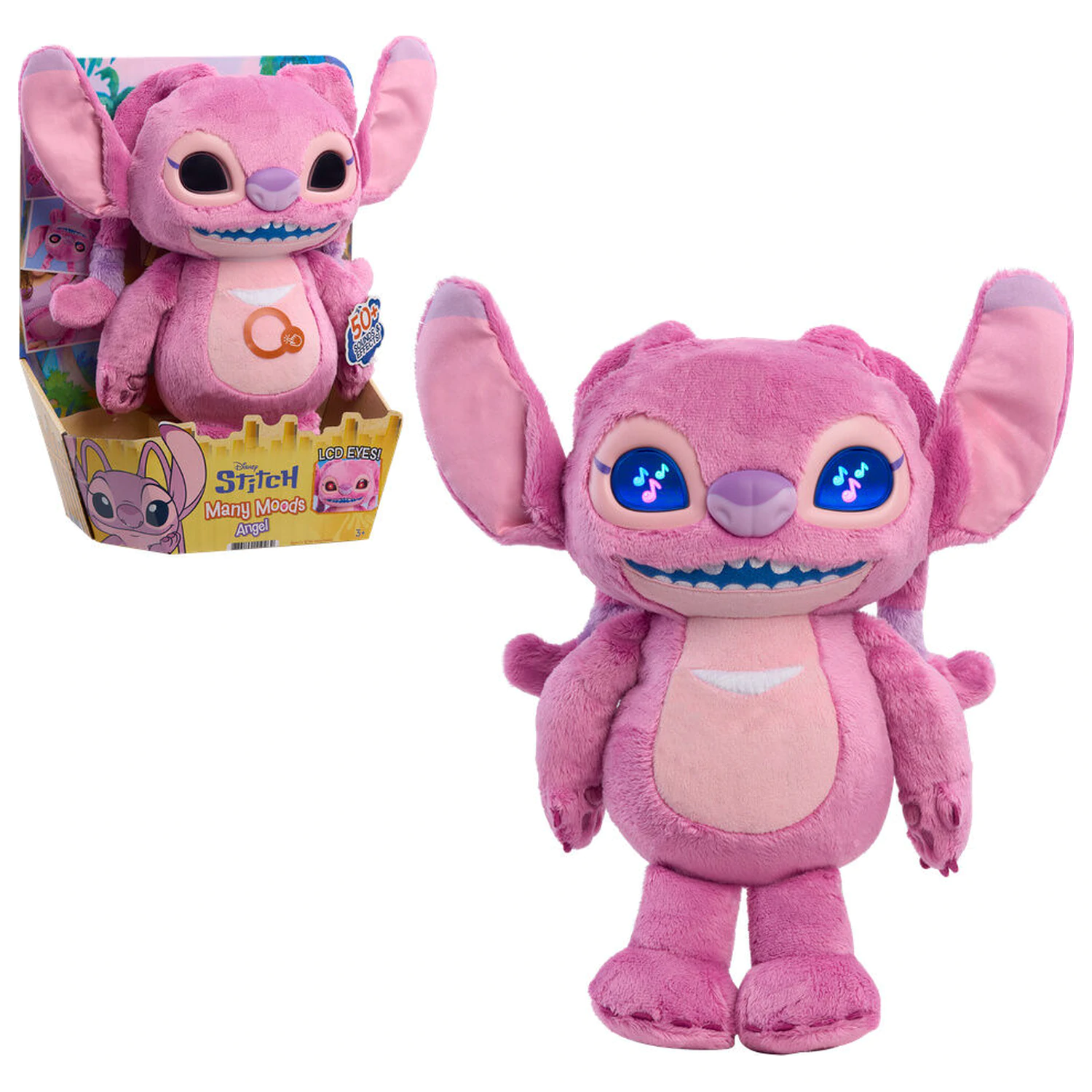 Jucarie de plus interactiva Disney Stitch Angel poza produsului