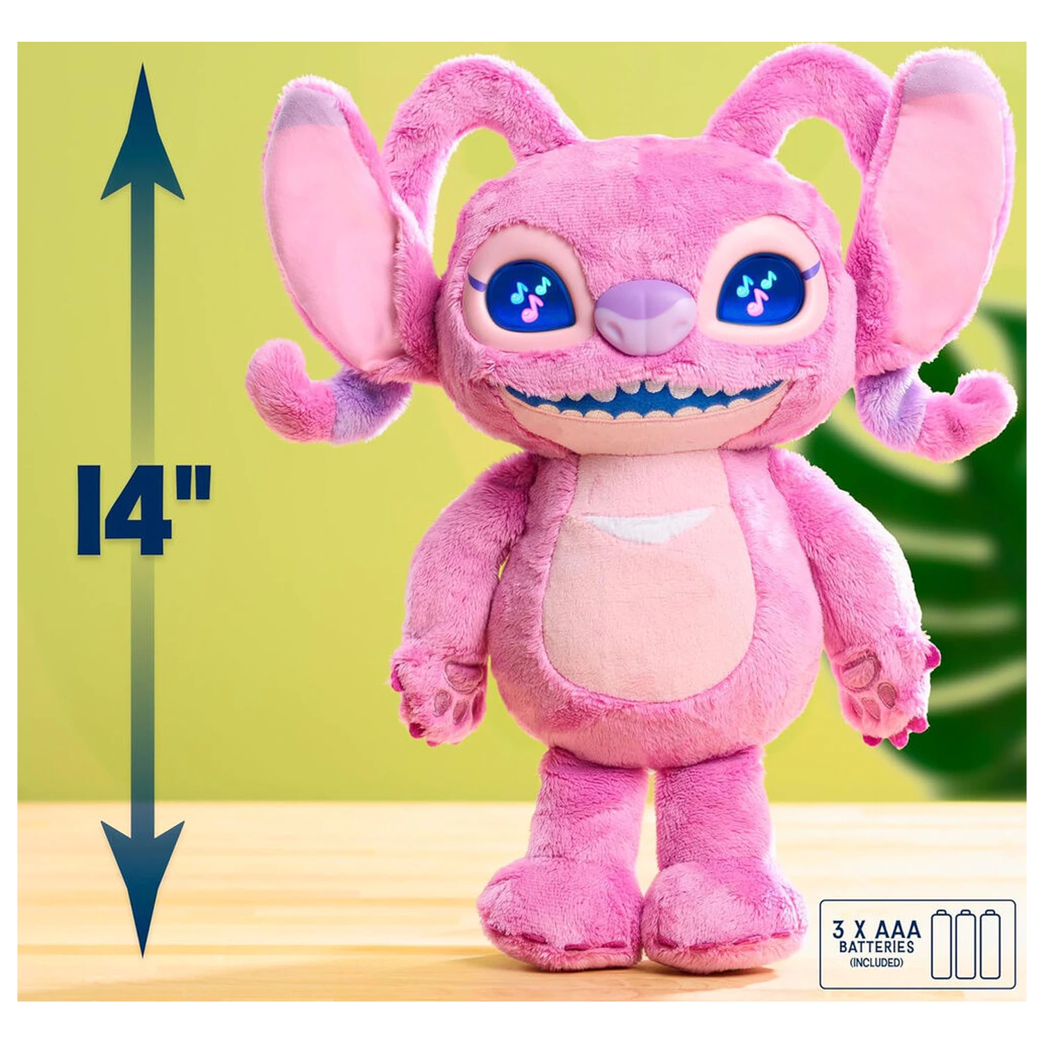 Jucarie de plus interactiva Disney Stitch Angel poza produsului
