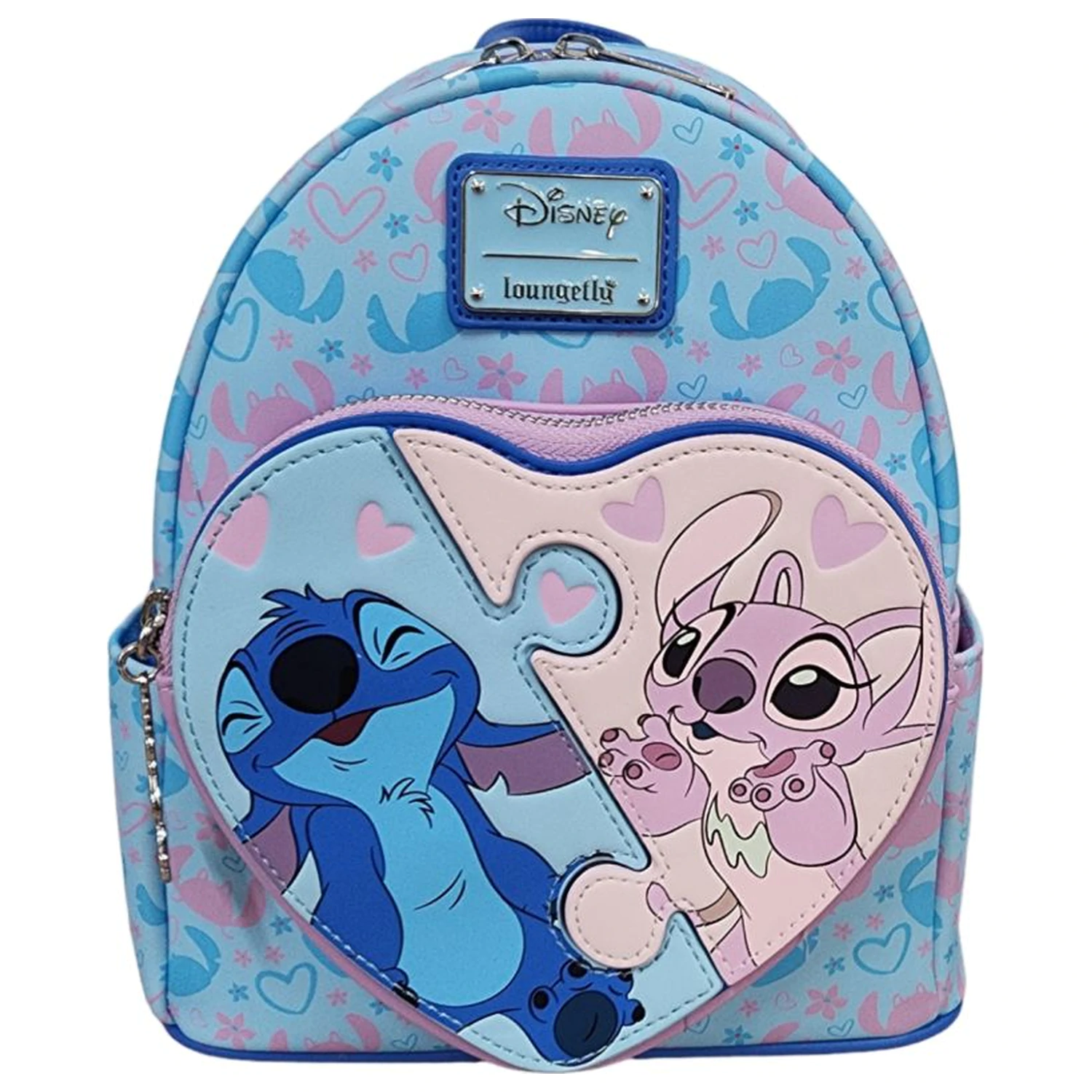 DISNEY Stitch & Angel Mini Rucsac LoungeFly "Exclusive Edition" poza produsului