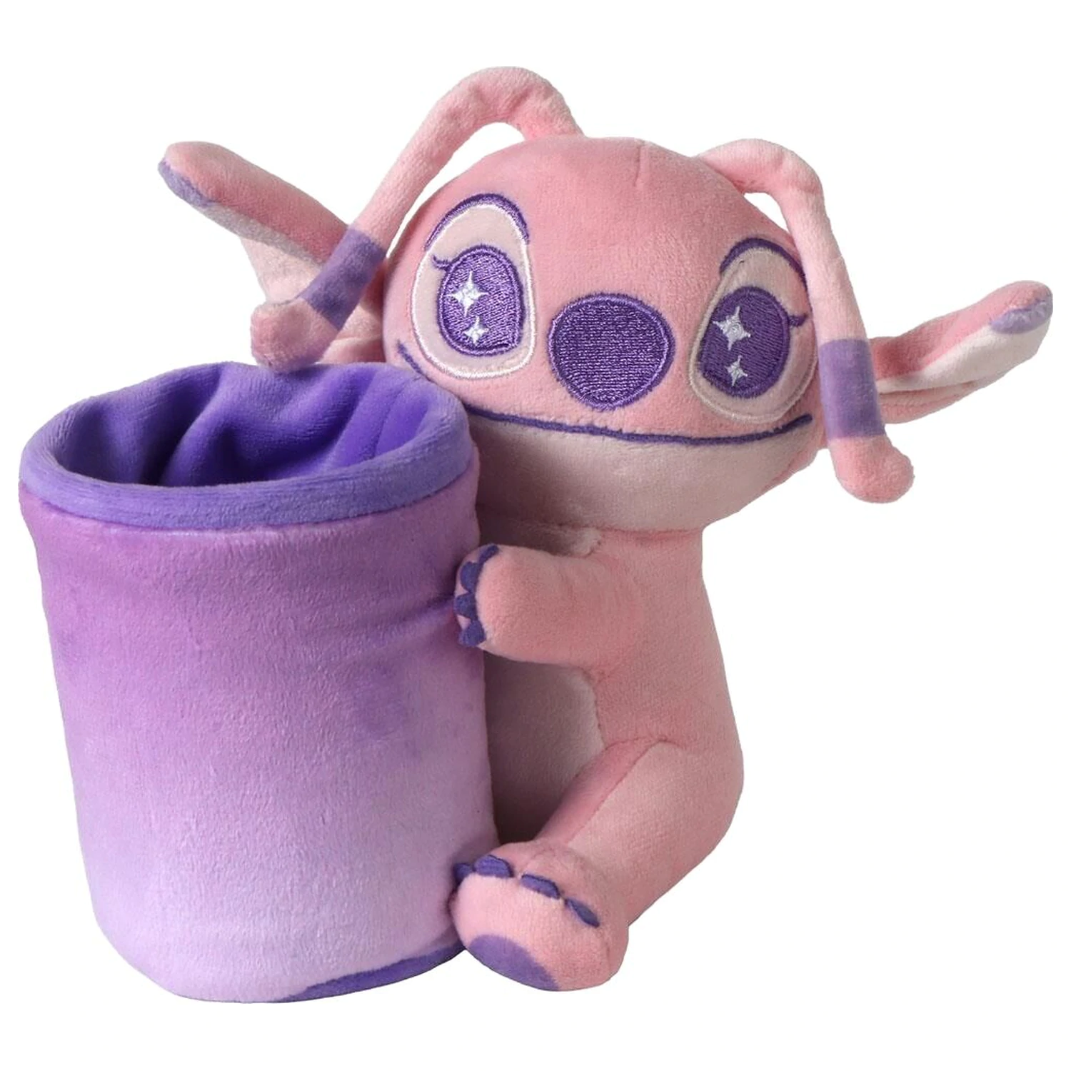 Disney Stitch Angel suport pentru creioane din pluș poza produsului