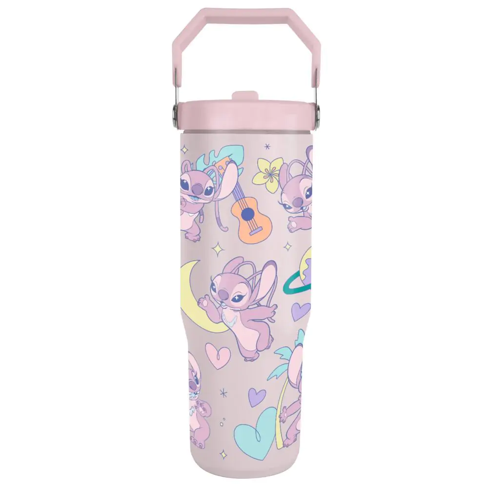 Disney Stitch Angel termos tumbler 880ml poza produsului