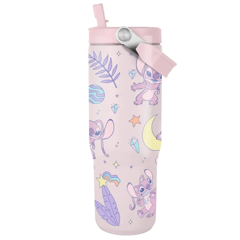 Disney Stitch Angel termos tumbler 880ml poza produsului