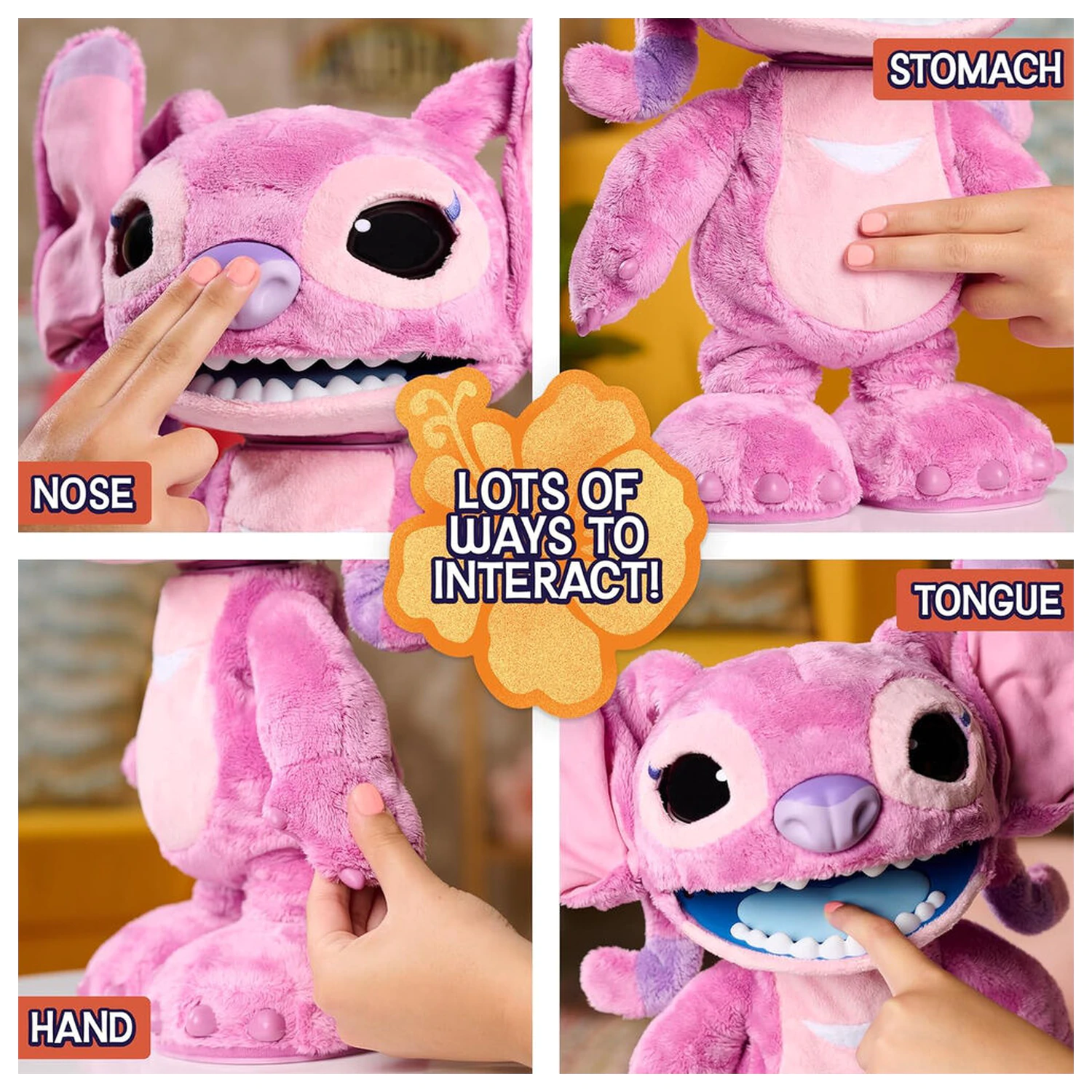 Disney Stitch Angel Ultimate Interactive jucărie de pluș poza produsului