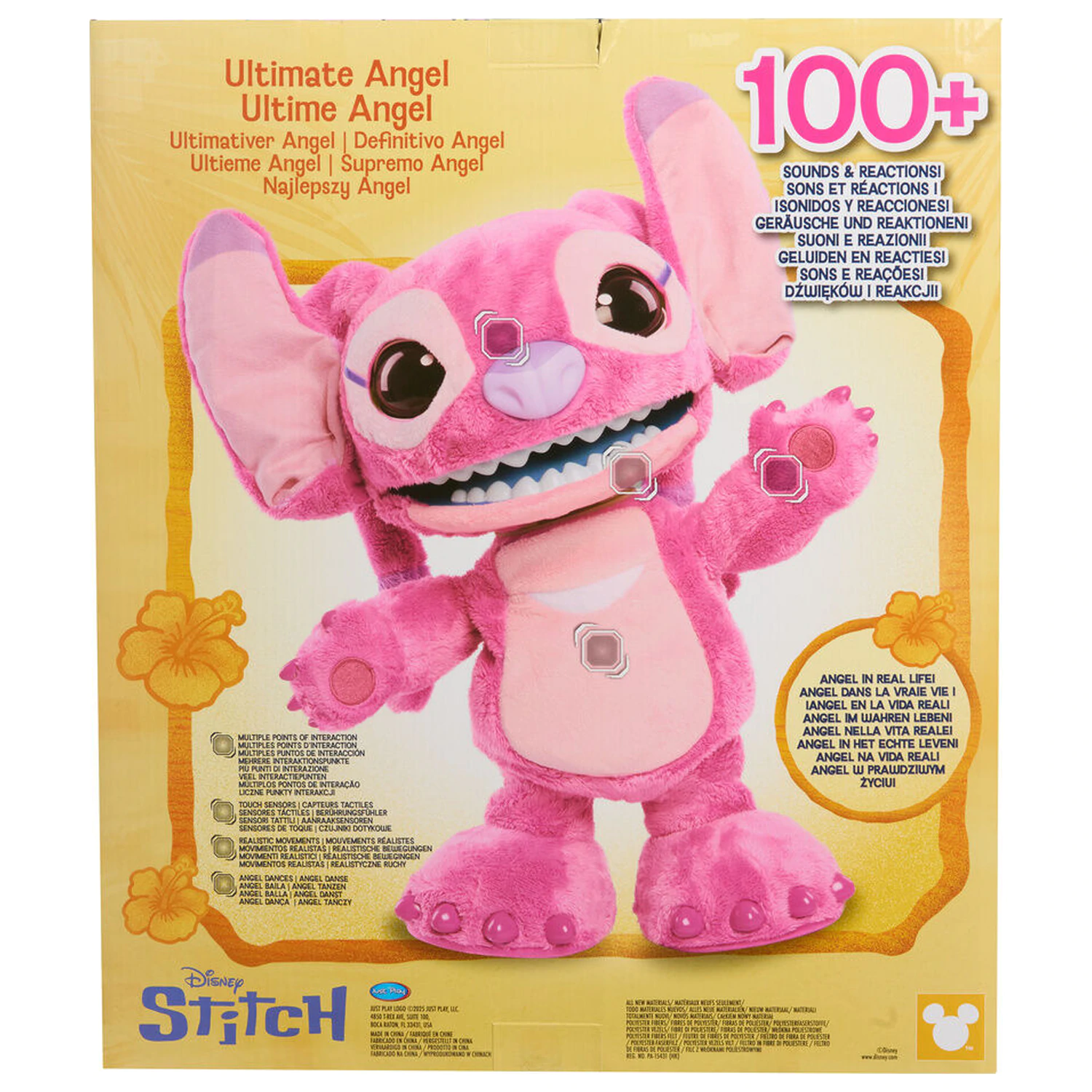 Disney Stitch Angel Ultimate Interactive jucărie de pluș poza produsului